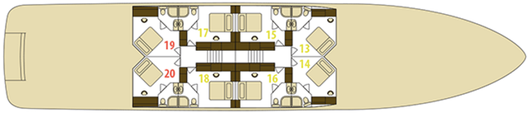 Riviera Travel MV Corona Deck Plans Lower Deck.png